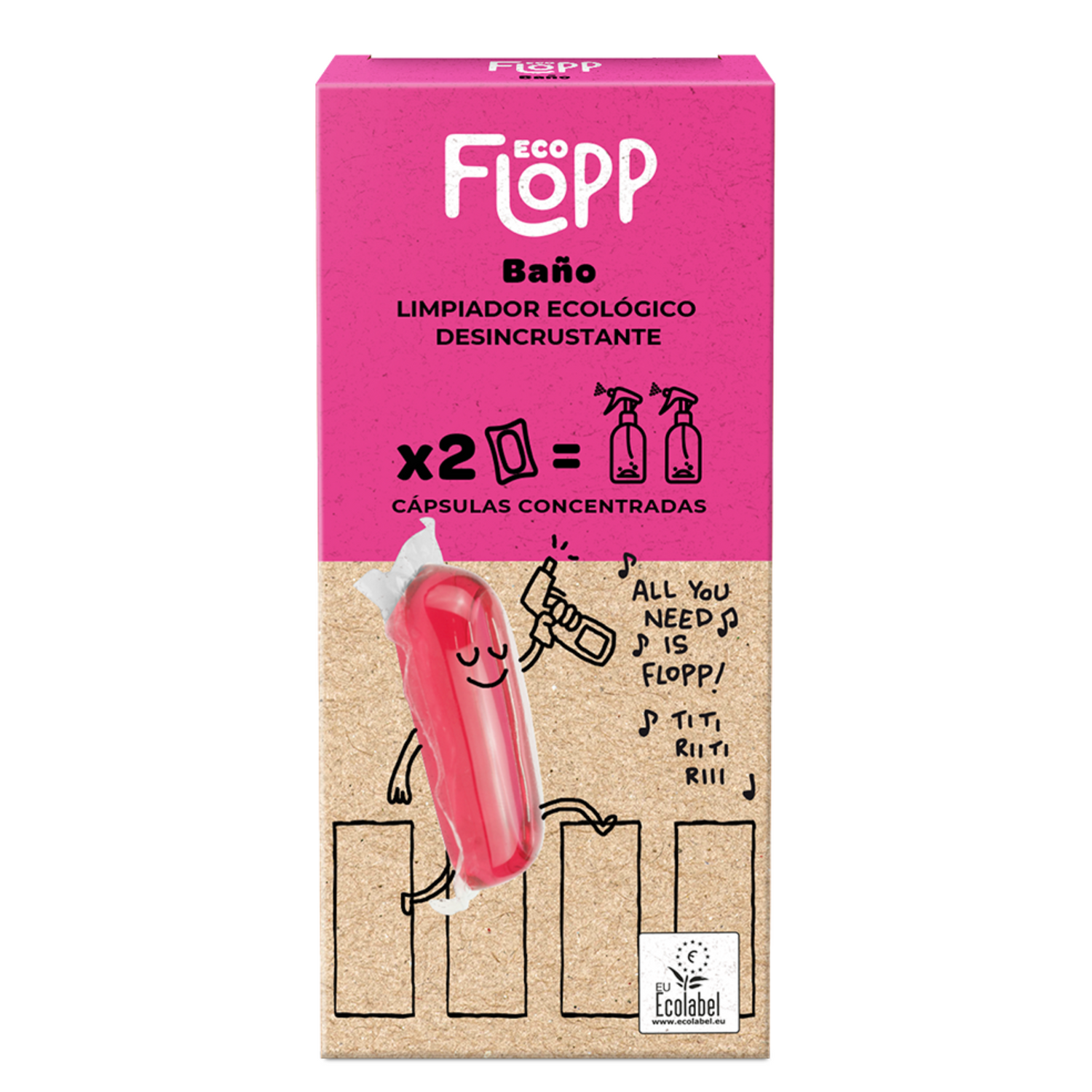 FLOPP ECO Baños – Refill