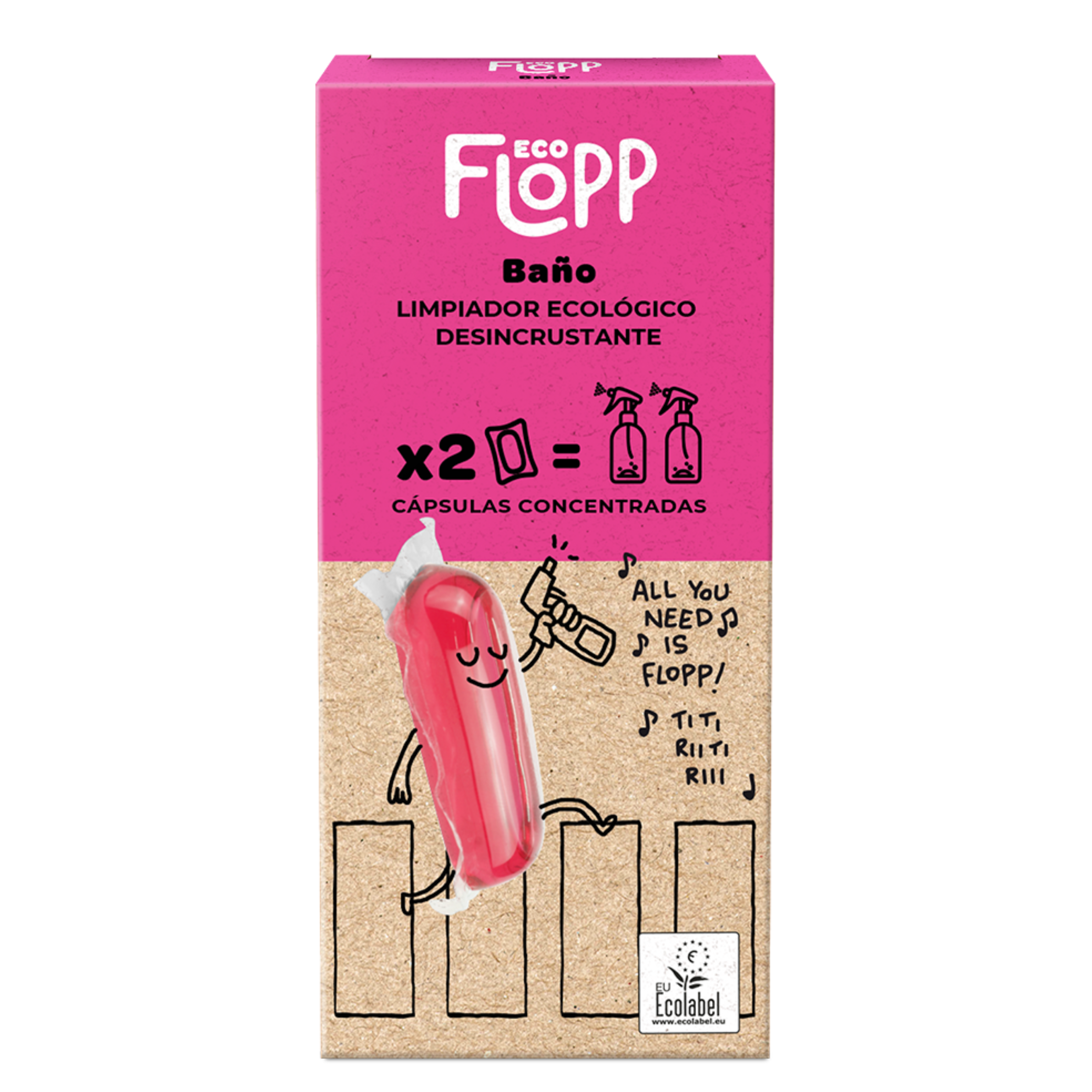 FLOPP ECO Baños – Refill