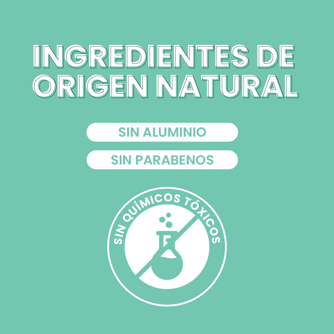 1 Desodorante natural MEN en barra - Aroma Romero con ALUMBRE