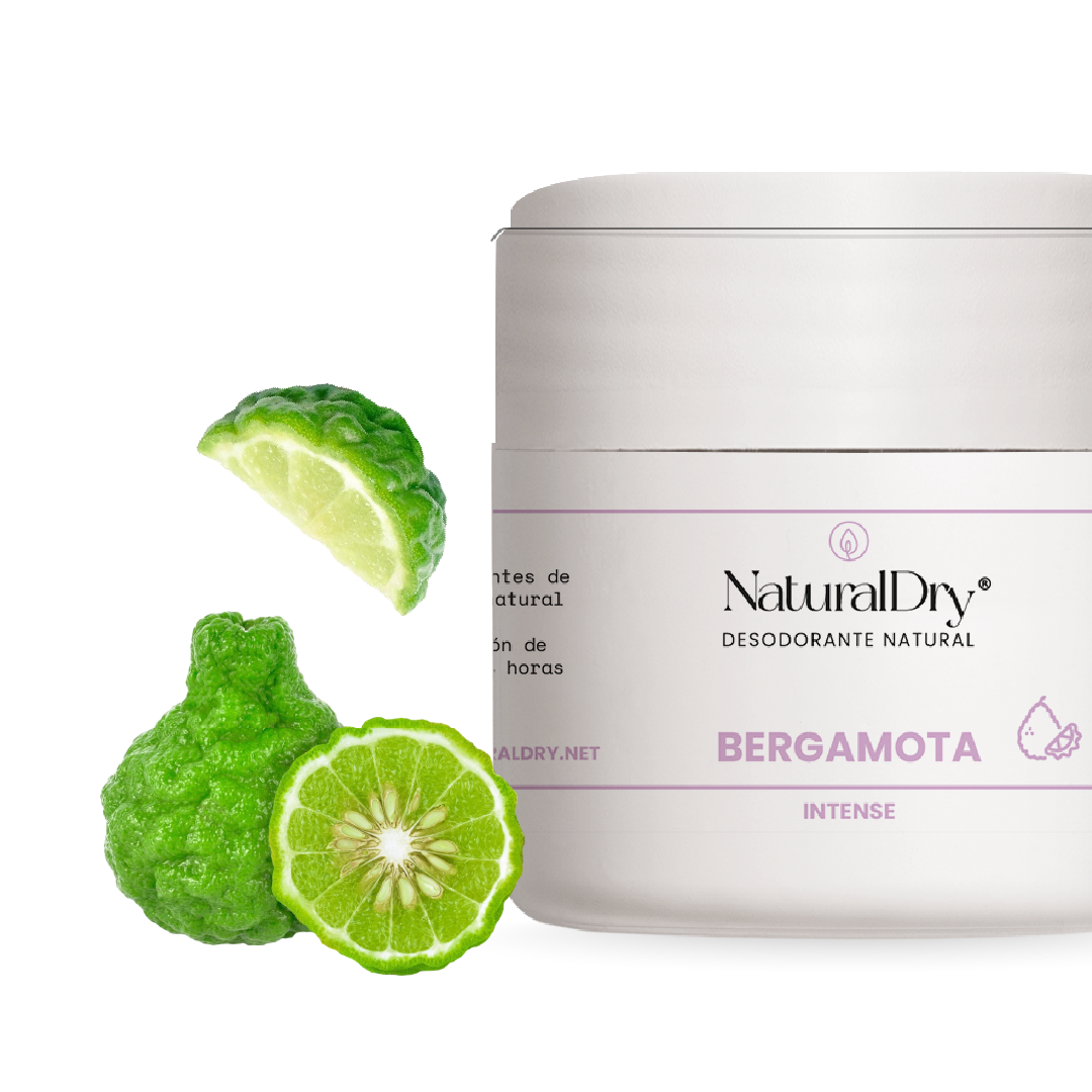 Desodorante natural MUJER INTENSE en crema - Aroma Bergamota con ALUMBRE