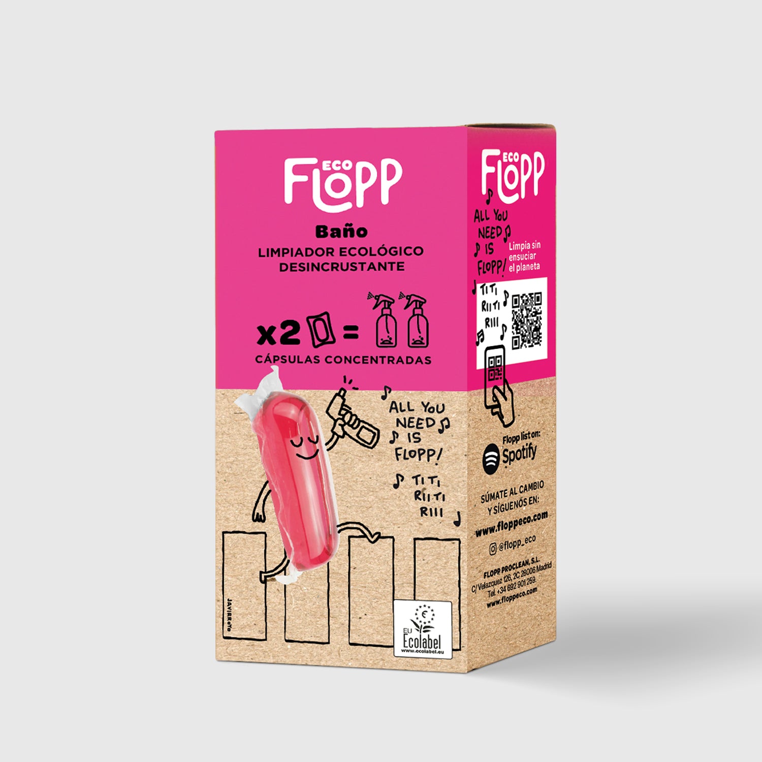 FLOPP ECO Baños – Refill
