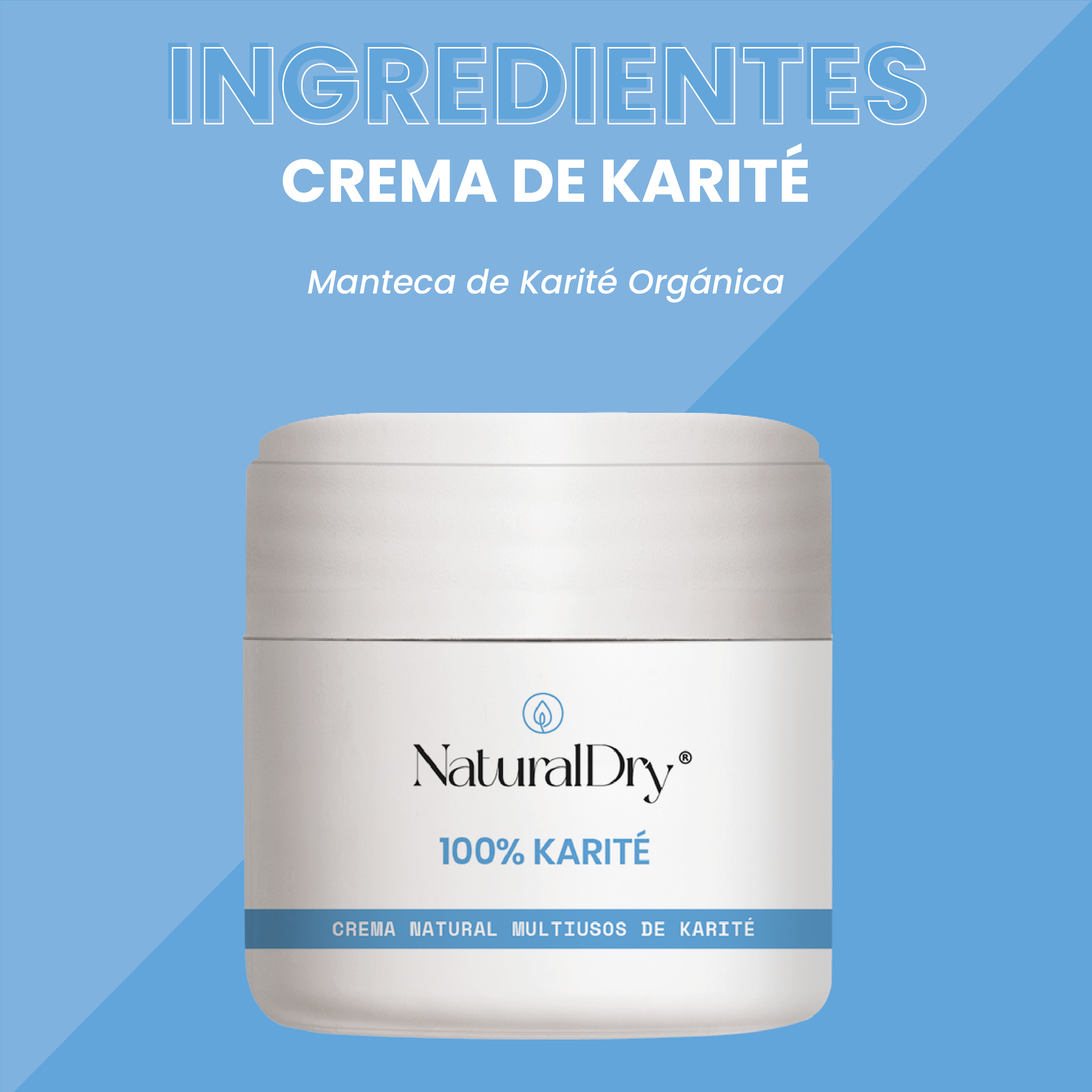 Crema 100% Karité Orgánica