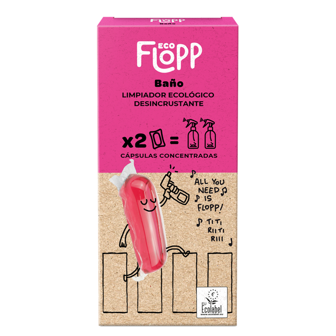 FLOPP ECO Baños – Refill