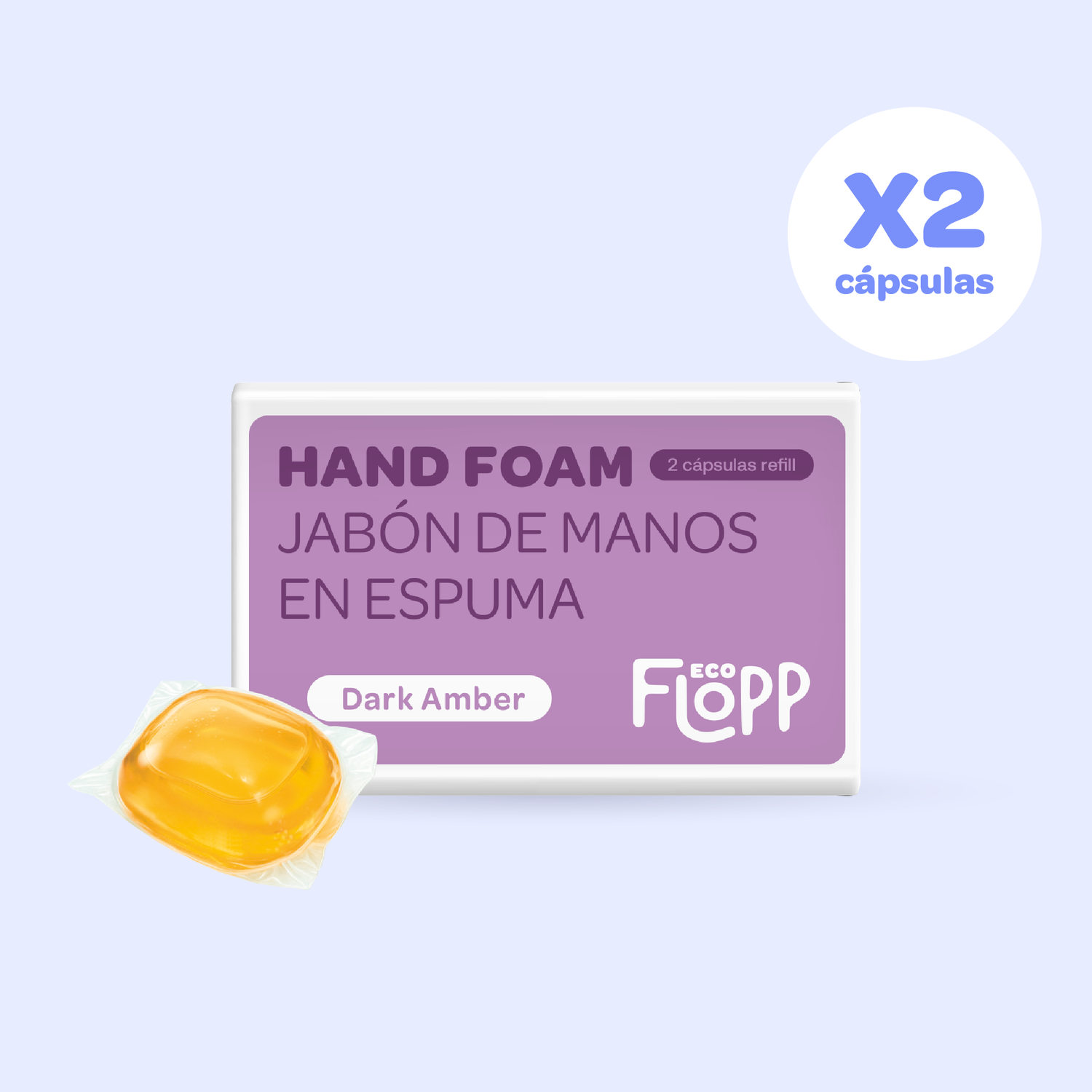 FLOPP Refill Jabón de Manos - Dark Amber