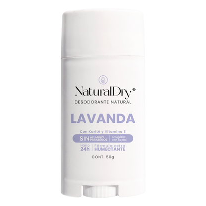 Desodorante natural en barra - mujer - lavanda