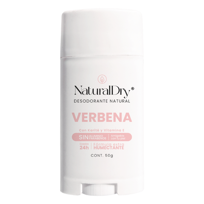 Desodorante natural en barra - unisex - verbena