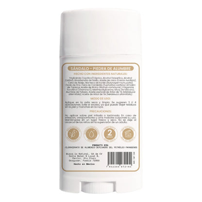 Desodorante Corporal en Barra Uni Sandalo