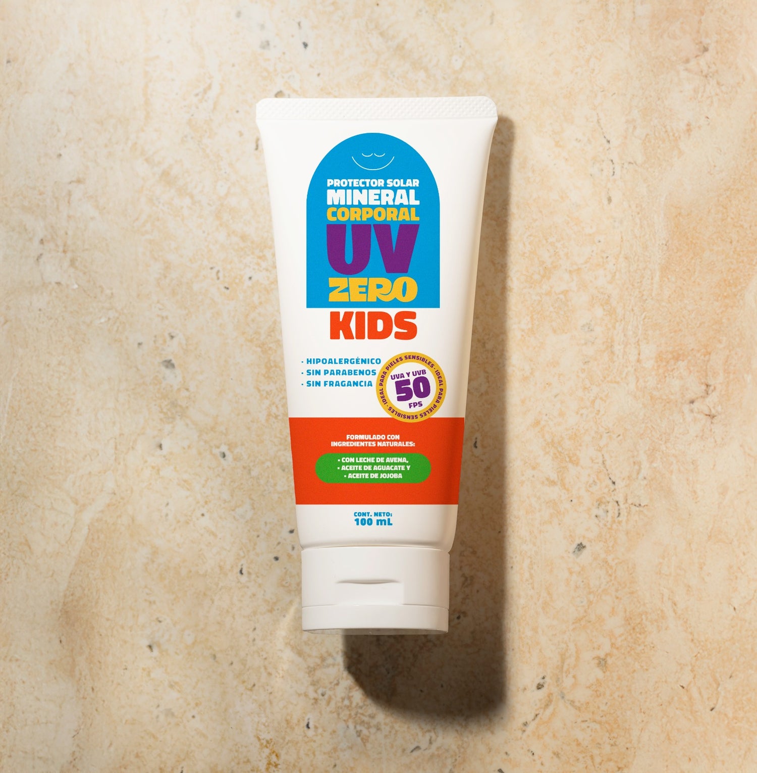 UV Zero kids en crema Protector solar mineral corporal 50 FPS